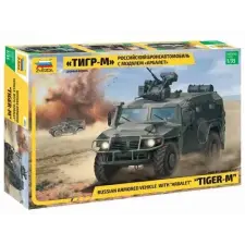 Zvezda GAZ Tiger w/Arbalet 1:35 (3683) makett