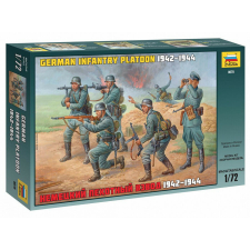  Zvezda German Infantry Platoon 1942-1944 1:72 (8078) makett