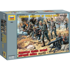  Zvezda German Infantry WWI 1:72 (8083) makett