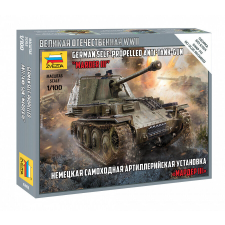  Zvezda German Tank Destroyer Marder III  1:100 makett harcjármű (6282) makett