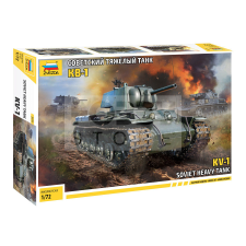 Zvezda HEAVY TANK KV-1 makett 1:72 (5070Z) makett