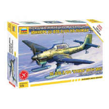  Zvezda Ju-87 Stuka w/Ski 1:72 makett repülő (7323) makett