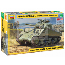 Zvezda M4 A2 Sherman makett 1:35 (3702Z) makett