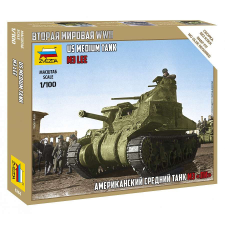  Zvezda M-3 Lee  1:100 makett harcjármű (6264) makett