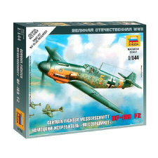  Zvezda Messerschmitt BF-109 F-2  1:144 makett repülő (6116) makett