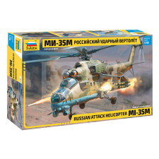 Zvezda MIL Mi-35 M &quot;Hind E&quot; makett 1:48 (4813Z) makett