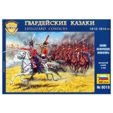  Zvezda Russian Lifeguard Cossacks makett figura 1:72 (8018) makett