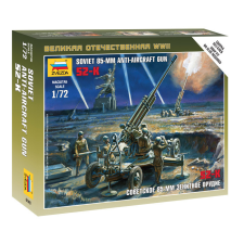 Zvezda Soviet 85mm Anti-Aircraft Gun 52-K 1:72 (6148) makett