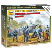  Zvezda Soviet Air Force Ground Crew 1:72 (6187) makett