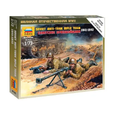  Zvezda Soviet Anti-Tank Rifle Team /1941-1943/ 1:72 (6135) makett