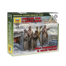  Zvezda Soviet Headquarters in Winter uniforms 1:72 (6231) makett