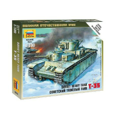  Zvezda Soviet Tank T-35  1:35 makett harcjármű (6203) makett