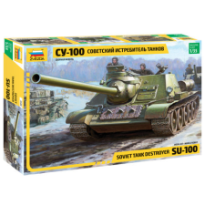  Zvezda SU-100 Soviet Tank Destroyer 1:35 (3688) makett