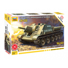  Zvezda SU-122 Soviet Self Propelled Gun 1:72 (5043) makett