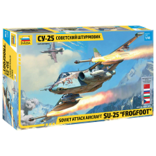  Zvezda SU-25 Frogfoot  1:48 makett repülő (4807) makett