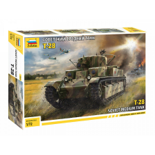  Zvezda T-28 Soviet Medium Tank 1:72 (5064) makett