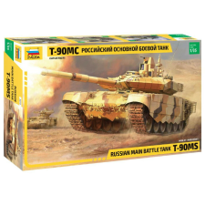  Zvezda T-90 MS Russian MBT Miliotary  1:35 makett harcjármű (3675) makett