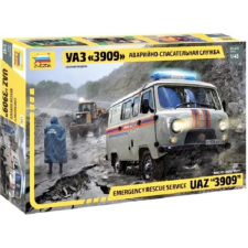  Zvezda UAZ 3909 Emergency  1:43 makett harcjármű (43002) makett