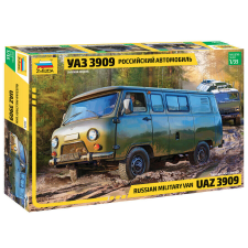  Zvezda UAZ 3909 Russian Military Van  1:35 makett harcjármű (3644) makett