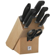 zwilling Four Star késblokk + kések, 8 db (35140-000-0) kés és bárd