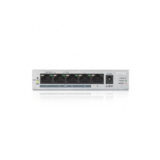 ZyXEL GS1005-HP, 5 Port Gigabit PoE+ unmanaged desktop Switch, 4 x PoE, 60 Watt hub és switch
