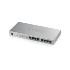 ZyXEL GS1008 POE+ Switch Silver hub és switch