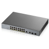 ZyXEL GS1350-18HP 16-port GbE Smart Managed PoE Switch with GbE Uplink