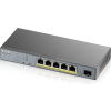 ZyXEL NET ZYXEL GS1350-6HP, 6 Port managed CCTV PoE, lon